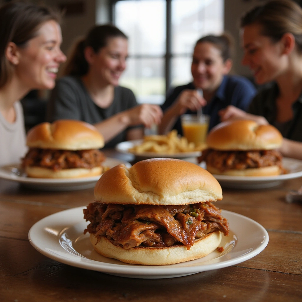 Authentic North Carolina Vinegar BBQ Sauce Pulled Pork Recipe - Step 7: Enjoy
