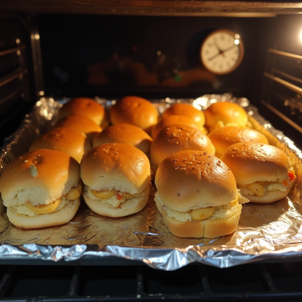 BBQ Beef Sliders on Hawaiian Rolls – Perfect Party Recipe - Step 5: Bake the Sliders
