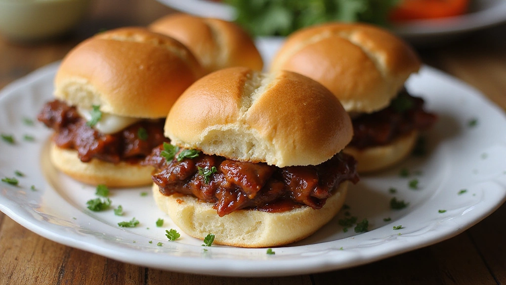 BBQ Beef Sliders on Hawaiian Rolls – Perfect Party Recipe