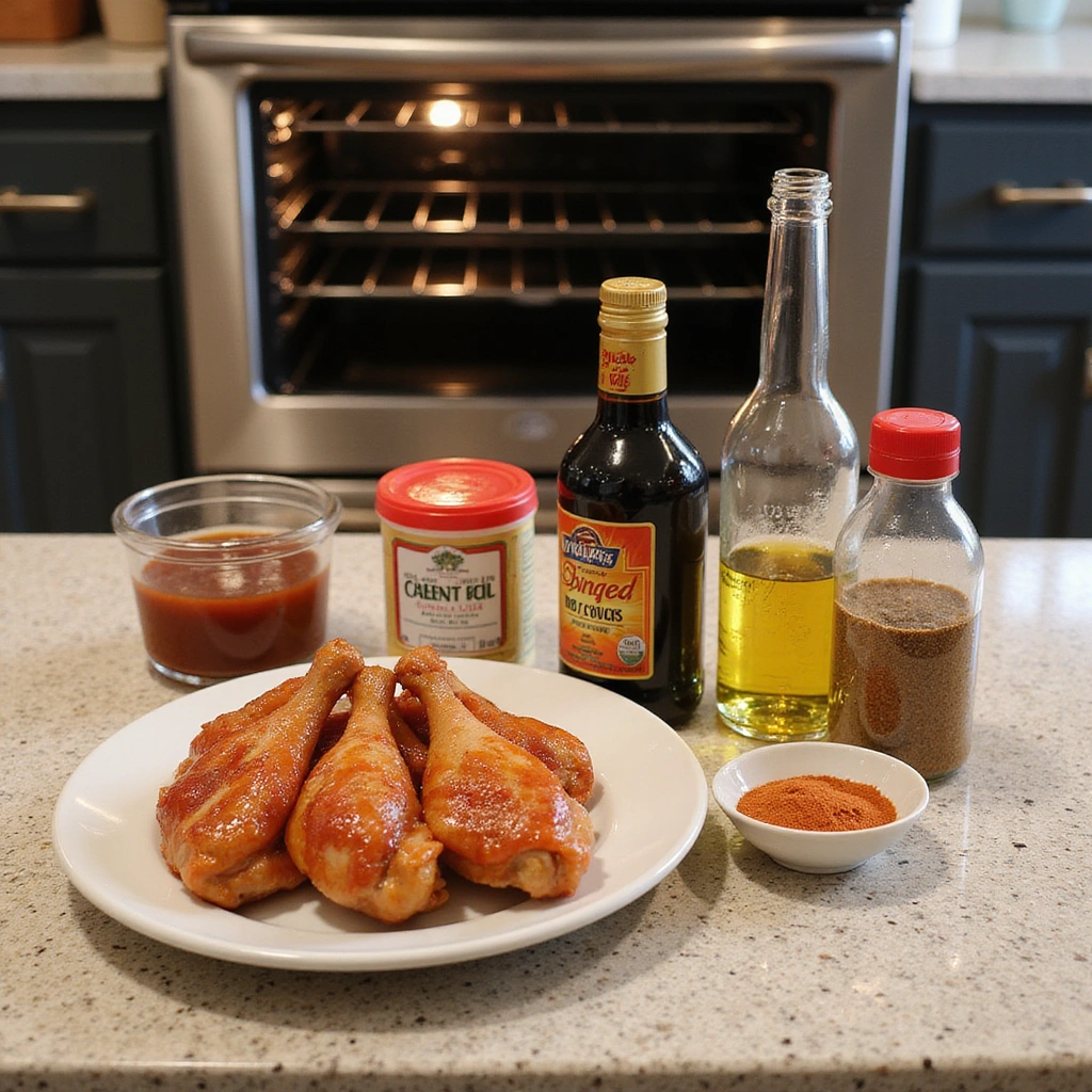 BBQ Chicken Drumsticks Oven Recipe for Easy Family Dinner - Step 1: Prepare Ingredients