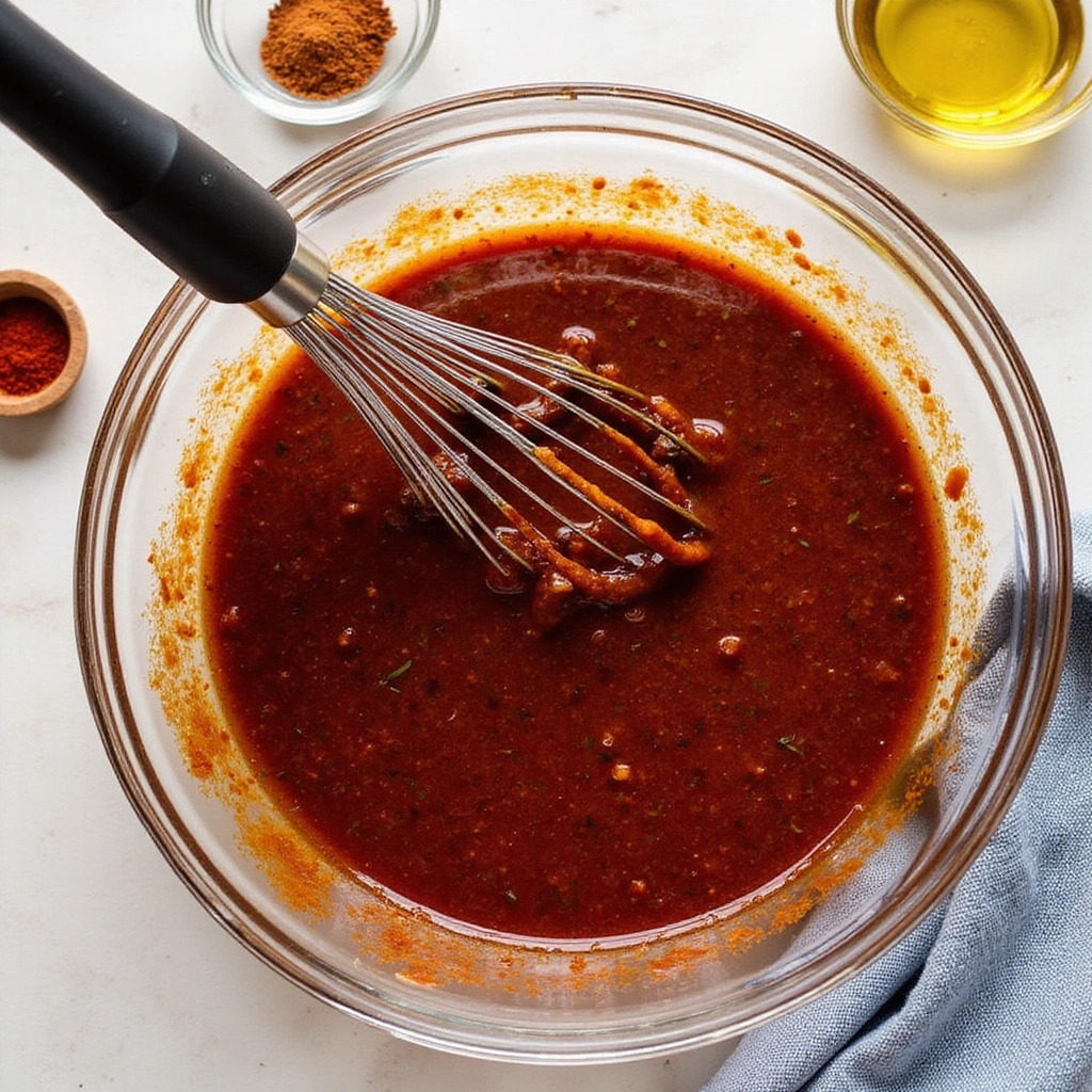 BBQ Chicken Drumsticks Oven Recipe for Easy Family Dinner - Step 2: Prepare Marinade