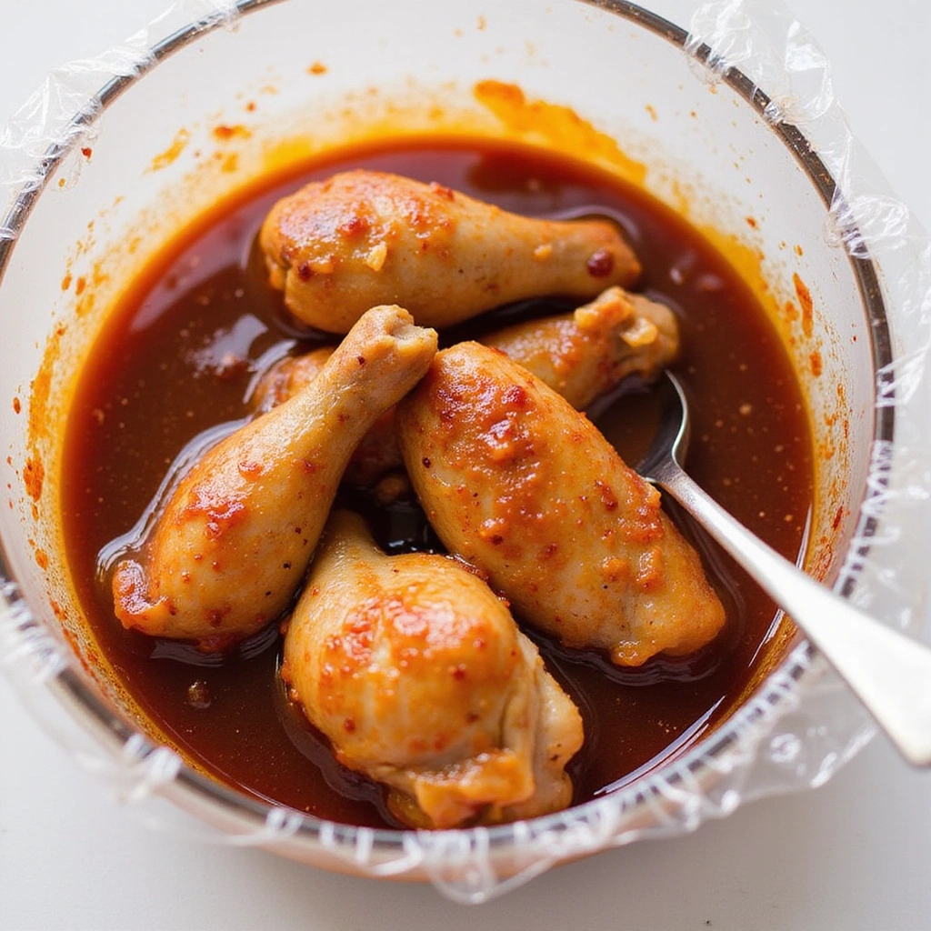 BBQ Chicken Drumsticks Oven Recipe for Easy Family Dinner - Step 3: Marinate the Chicken