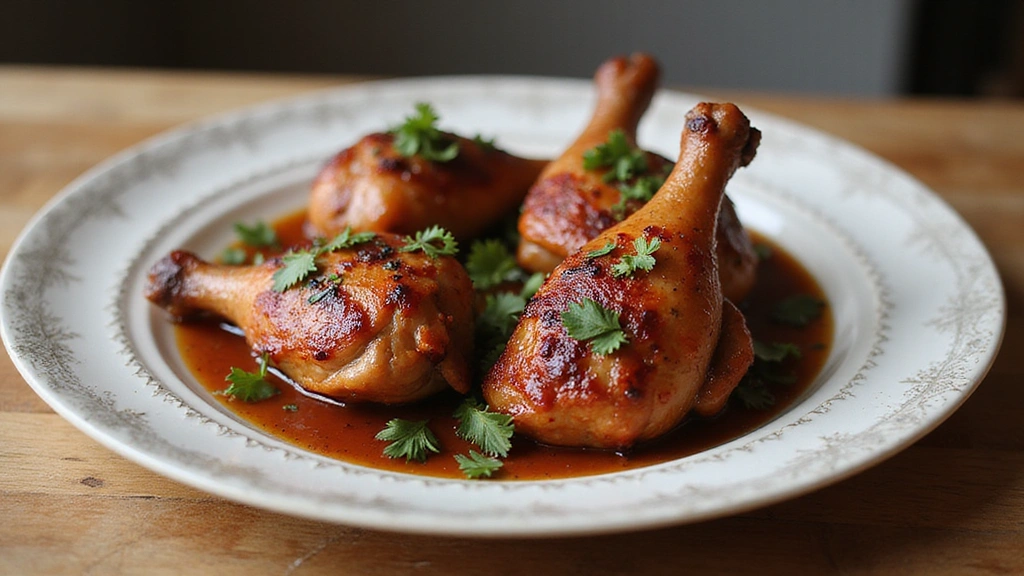 BBQ Chicken Drumsticks Oven Recipe for Easy Family Dinner