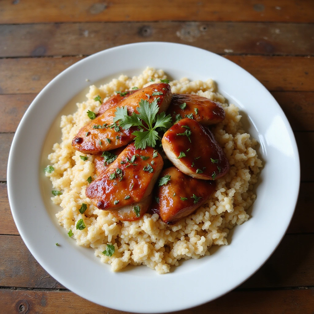 BBQ Chicken and Rice Recipe That’s Comforting and Flavorful - Step 7: Serve the Dish