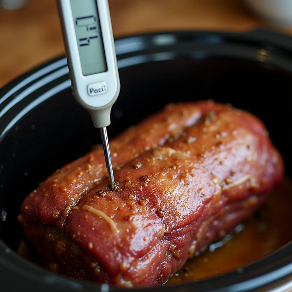 BBQ Dry Rub Pulled Pork Recipe with Smoky Flavor - Step 6: Check for Doneness