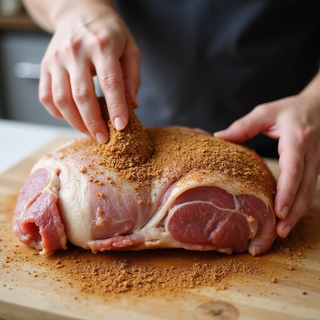BBQ Pork Roast Crock Pot Recipe That’s Full of Flavor - Step 2: Season the Pork