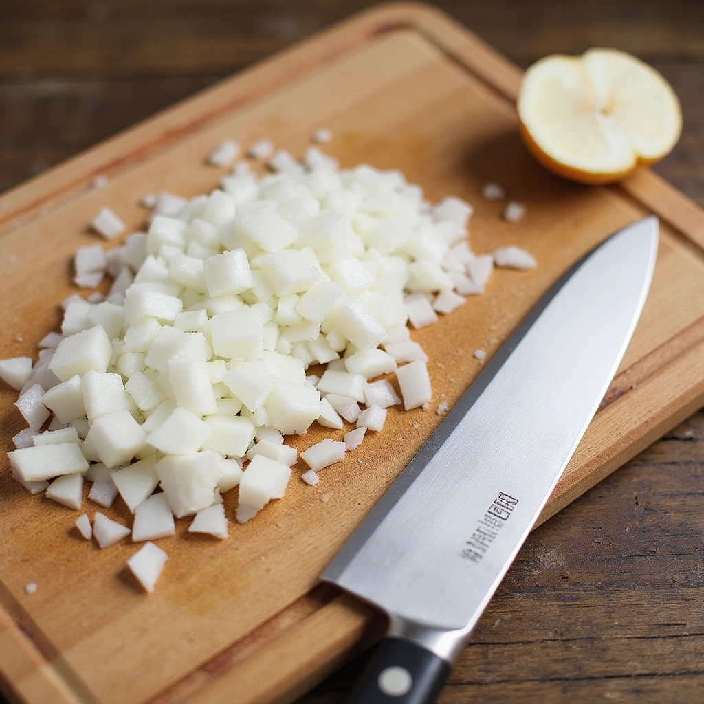 BBQ Pork Roast Crock Pot Recipe That’s Full of Flavor - Step 3: Chop the Onion