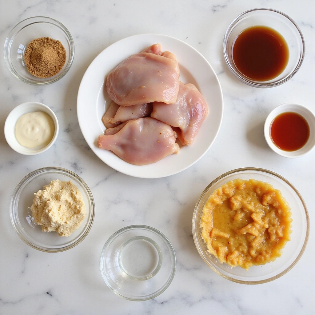 Boneless Skinless Chicken Thighs BBQ Recipe That’s Juicy and Quick - Step 1: Prepare Ingredients