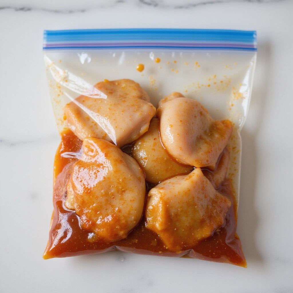 Boneless Skinless Chicken Thighs BBQ Recipe That’s Juicy and Quick - Step 3: Marinate the Chicken