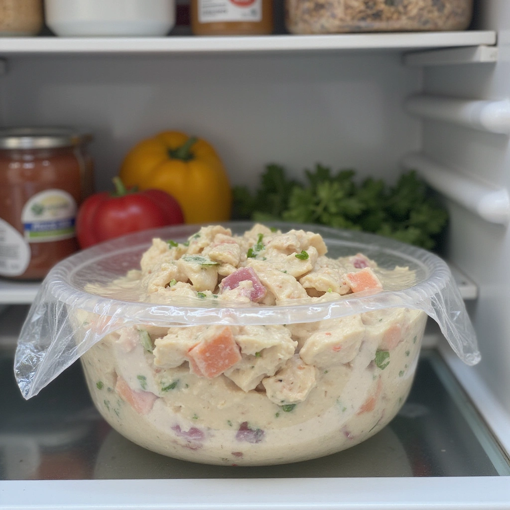 Chicken Salad Chick Copycat BBQ Recipe You Must Try - Step 5: Chill the Salad