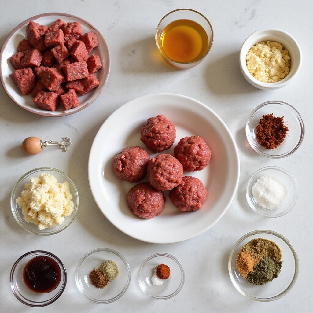 Classic BBQ Meatballs with Grape Jelly Recipe Everyone Loves - Step 1: Prepare Ingredients