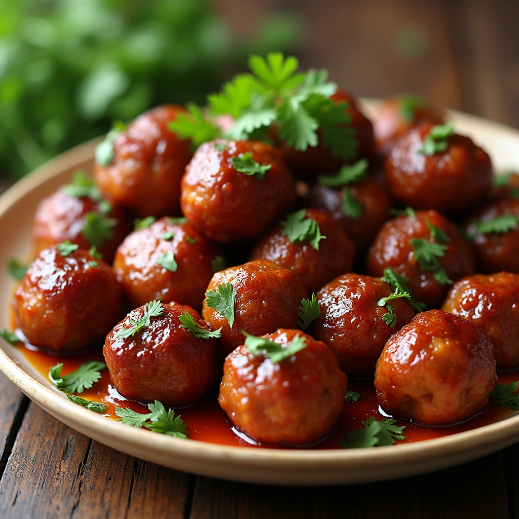 Classic BBQ Meatballs with Grape Jelly Recipe Everyone Loves - Step 7: Serve and Enjoy