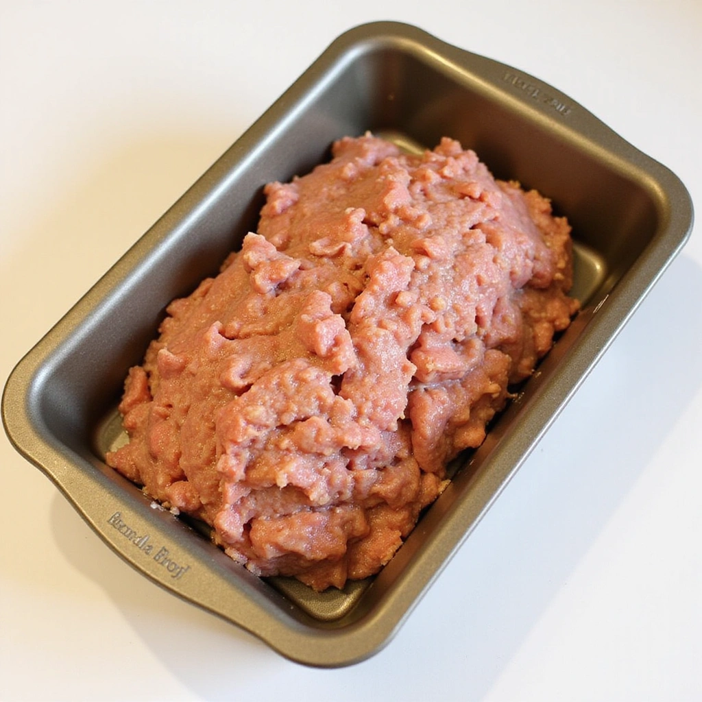 Classic Meatloaf with Oatmeal and Tangy BBQ Sauce Recipe - Step 3: Shape the Meatloaf
