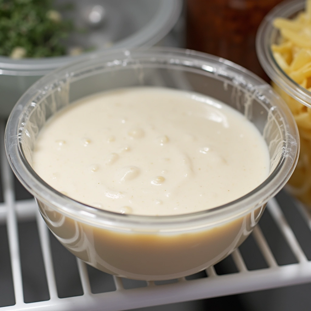 Creamy Alabama White BBQ Sauce Recipe You Must Try - Step 6: Chill the Sauce