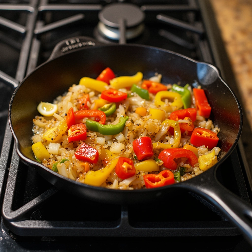 Creative Leftover BBQ Pulled Pork Recipes You’ll Crave Again - Step 2: Sauté Vegetables
