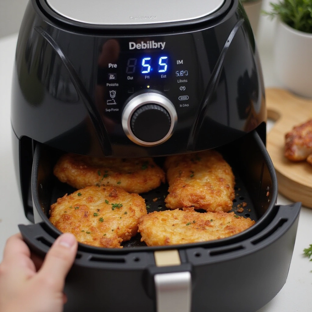 Crispy Air Fryer Chicken Wings with Honey BBQ Glaze - Step 3: Preheat the Air Fryer