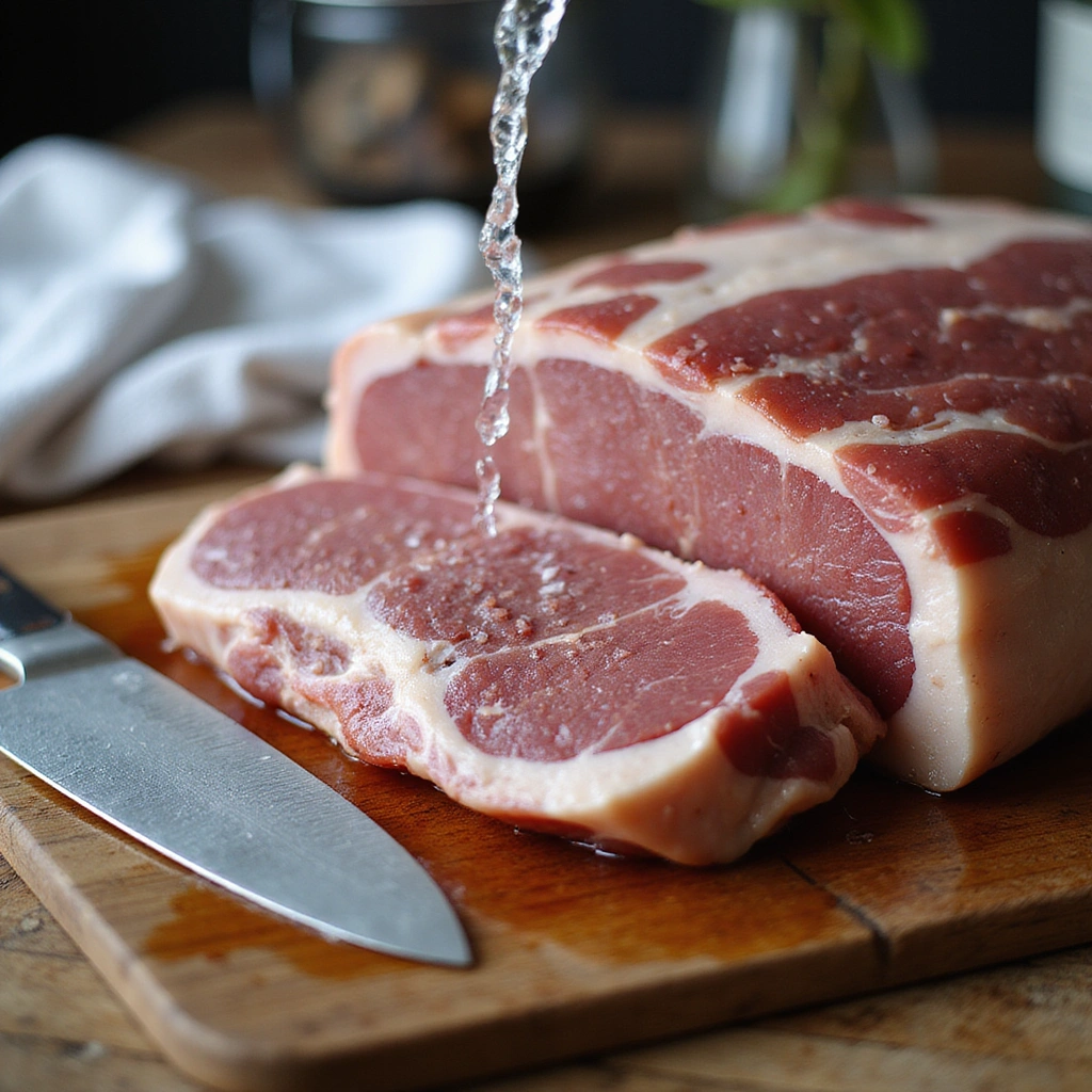 Crispy Sliced Pork Belly Korean BBQ Recipe to Try at Home - Step 1: Prepare the Pork Belly