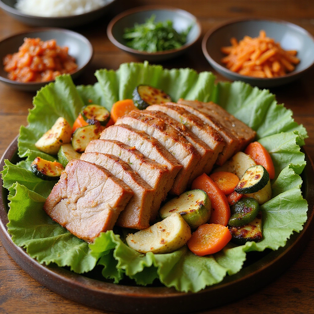 Crispy Sliced Pork Belly Korean BBQ Recipe to Try at Home - Step 10: Serve