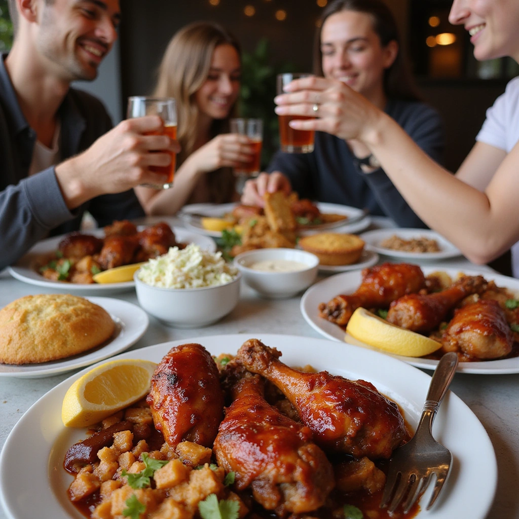Crockpot BBQ Chicken Legs Recipe That Falls Off the Bone 8 Crockpot BBQ Chicken Legs Recipe That Falls Off the Bone - Step 8: Enjoy Your Meal