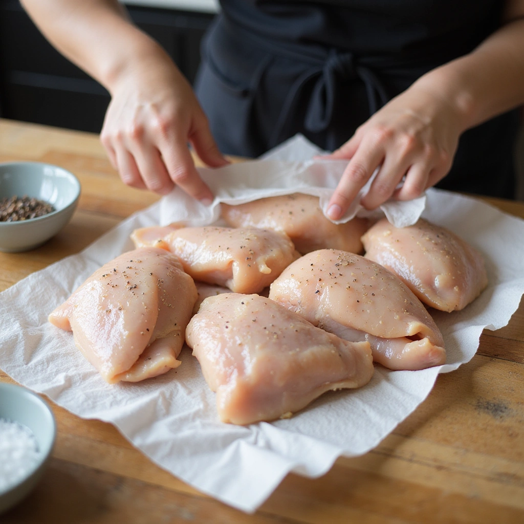 Easy Air Fryer BBQ Chicken Recipe for Busy Nights - Step 1: Prepare the Chicken