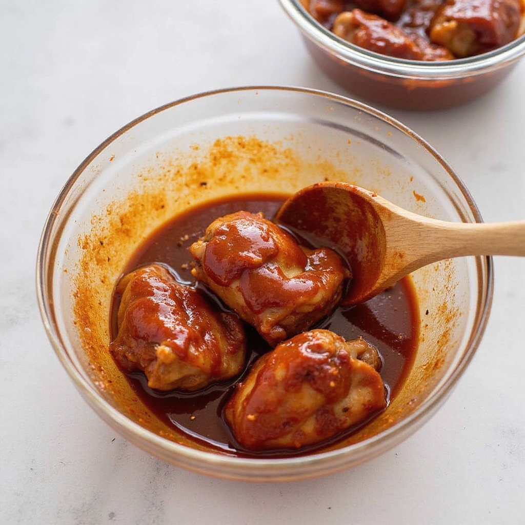Easy Air Fryer BBQ Chicken Recipe for Busy Nights - Step 2: Marinate the Chicken