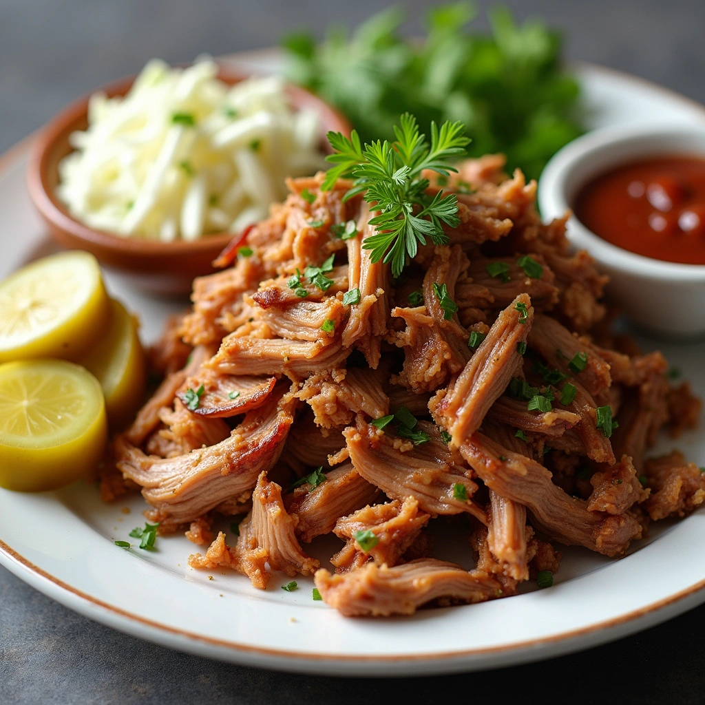 Easy Pulled Pork Crock Pot Recipe Without BBQ Sauce - Step 7: Mix and Serve
