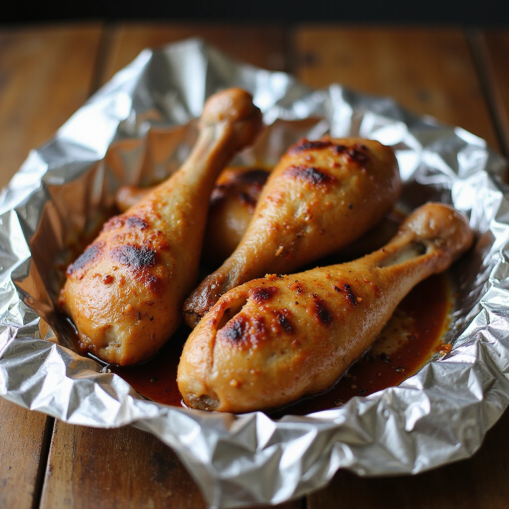 Grilled BBQ Chicken Legs Recipe That’s Crispy and Juicy - Step 7: Rest Chicken Legs
