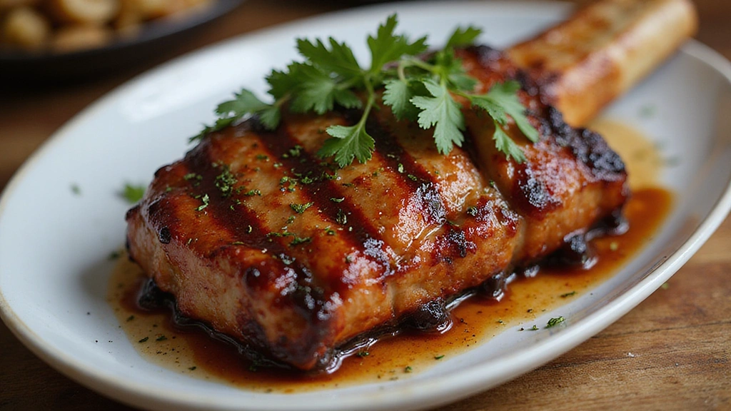 Grilled BBQ Pork Chop Recipe with Smoky Flavor