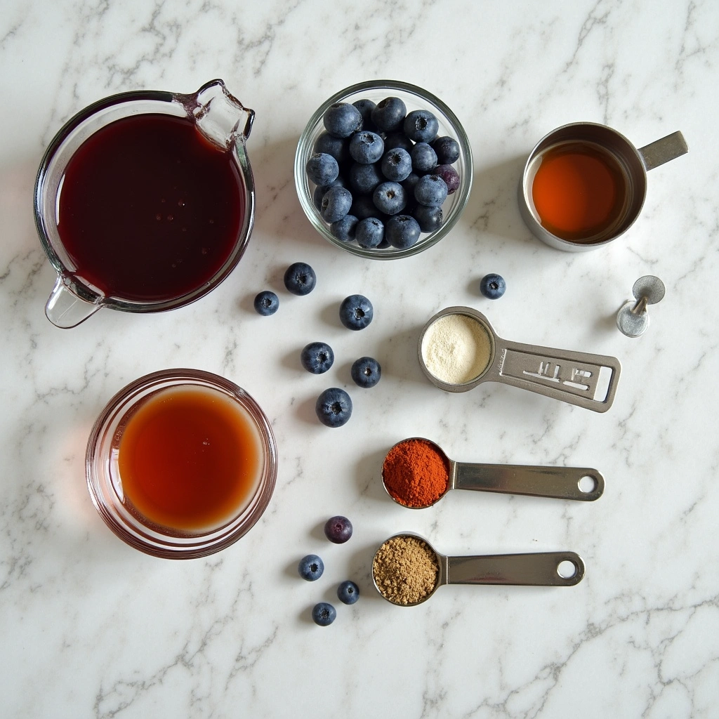 Homemade Blueberry BBQ Sauce Recipe Perfect for Canning - Step 1: Prepare Ingredients