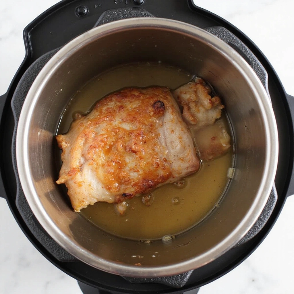 Instant Pot BBQ Pork Tenderloin Recipe That’s Ready Fast - Step 3: Sear the Pork