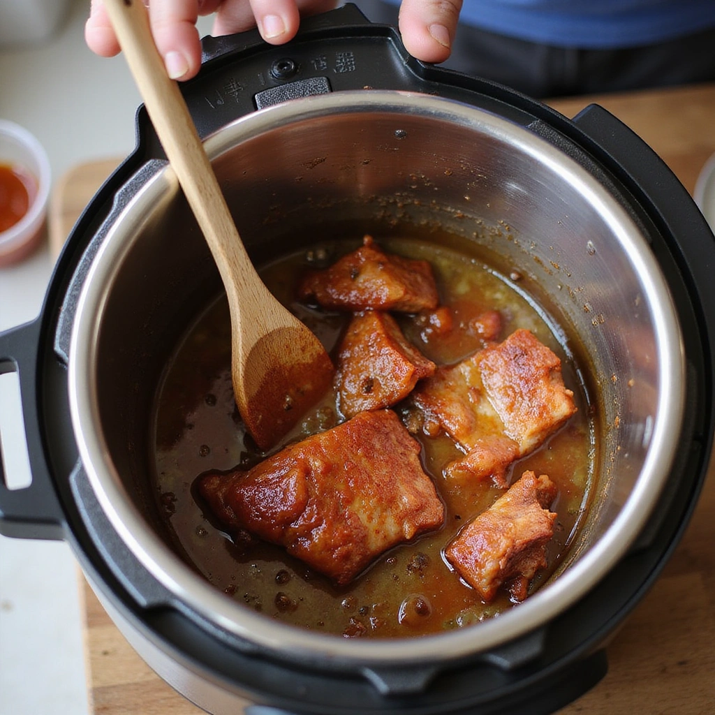 Instant Pot Pork BBQ Recipe That’s Ready in Minutes - Step 1: Prepare the Instant Pot