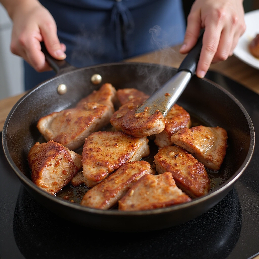 Instant Pot Pork BBQ Recipe That’s Ready in Minutes - Step 2: Sear the Pork