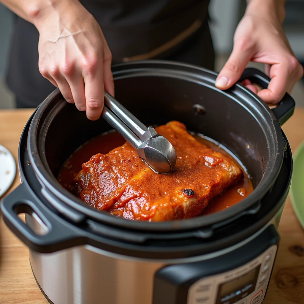 Instant Pot Pork BBQ Recipe That’s Ready in Minutes - Step 6: Release Remaining Pressure