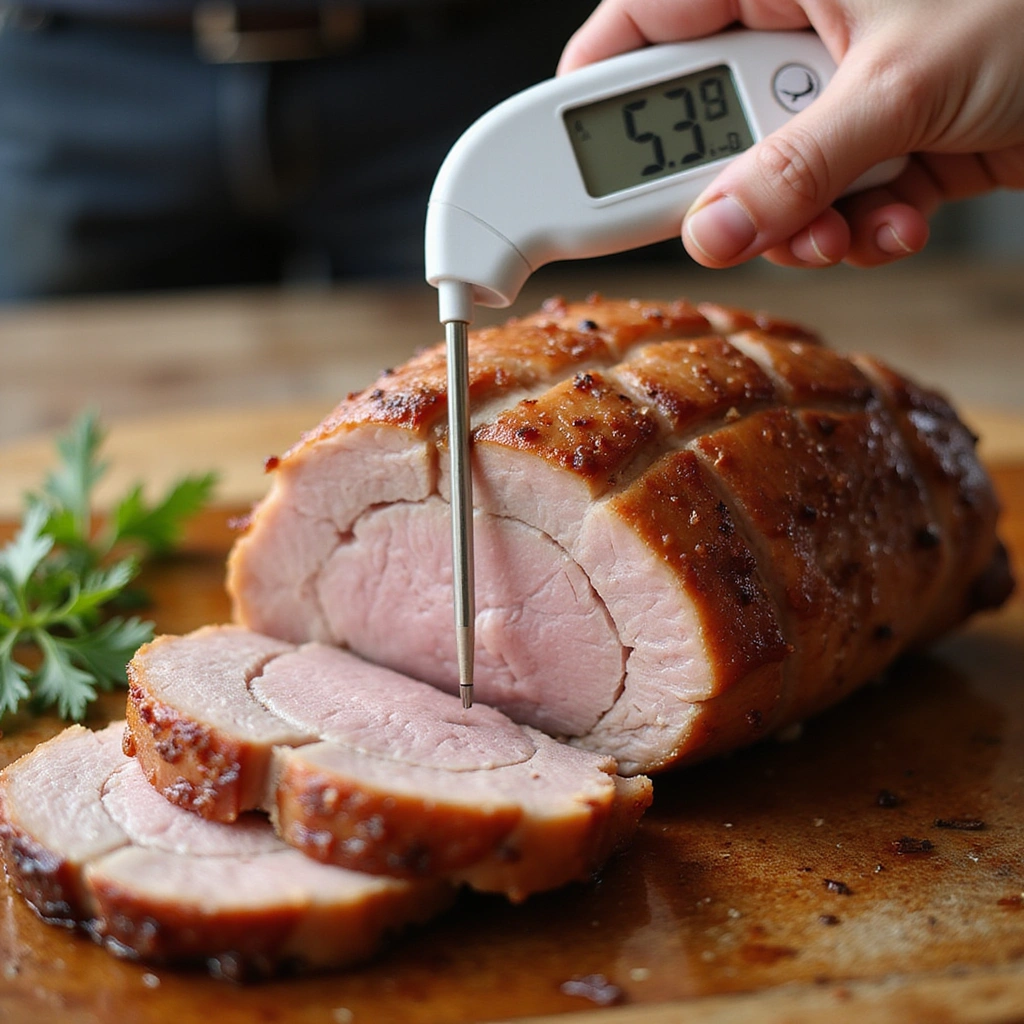 Juicy BBQ Pork Loin Crock Pot Recipe That’s Simple and Delicious - Step 6: Check for Doneness