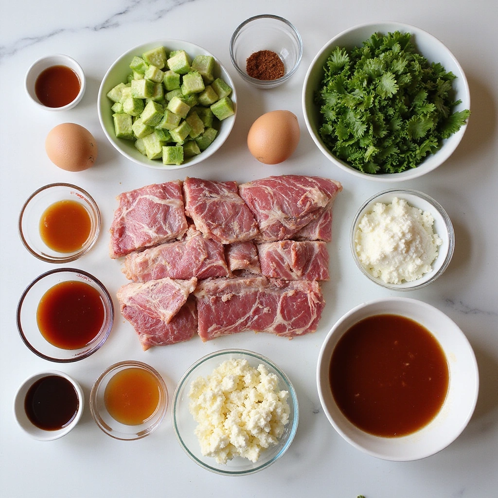 Leftover BBQ Pork Ribs Recipes That Still Taste Amazing - Step 1: Prepare Ingredients