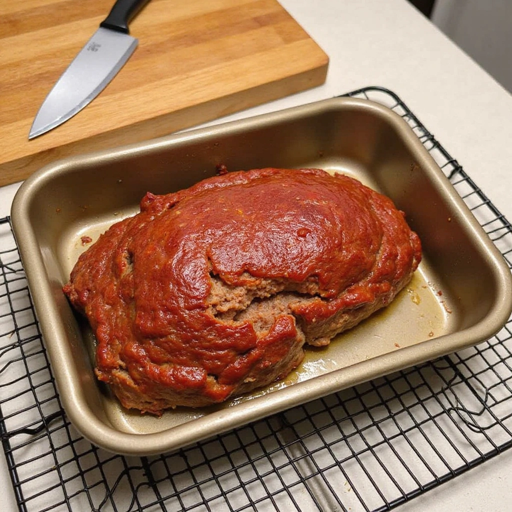 Optavia Lean and Green 5&1 Mini BBQ Cheddar Meatloaf Recipe You’ll Love - Step 7: Rest the Meatloaf