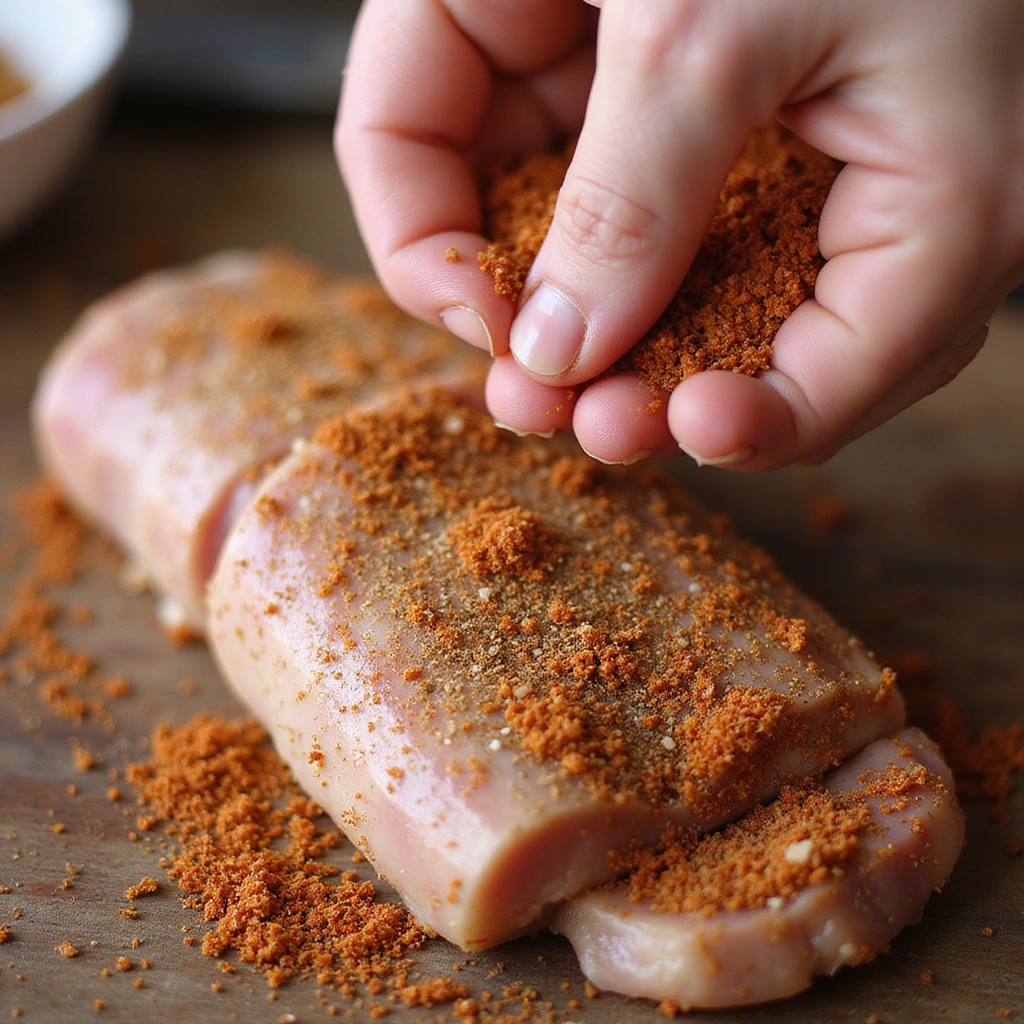 Oven-Baked BBQ Pork Tenderloin Recipe That’s Foolproof - Step 2: Season the Pork