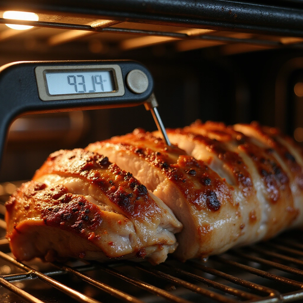Oven-Baked BBQ Pork Tenderloin Recipe That’s Foolproof - Step 7: Check Doneness