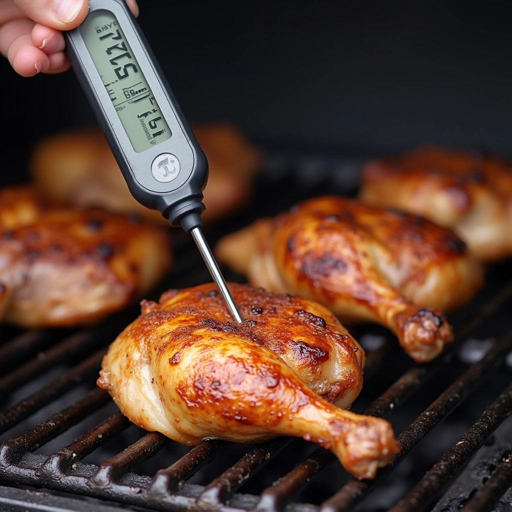 Pampered Chef Korean BBQ Rub Recipes Full of Bold Flavor - Step 5: Check Doneness