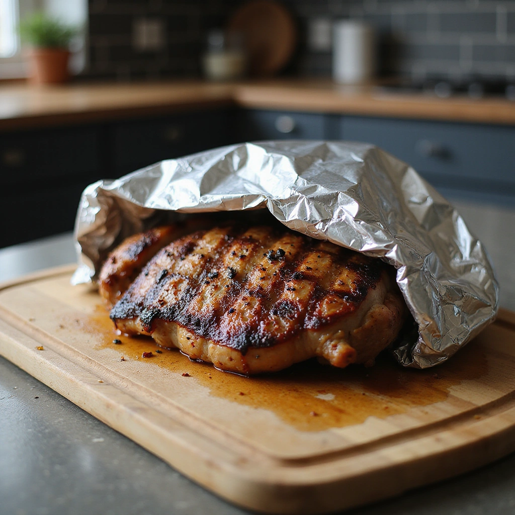 Pampered Chef Korean BBQ Rub Recipes Full of Bold Flavor - Step 6: Rest the Meat