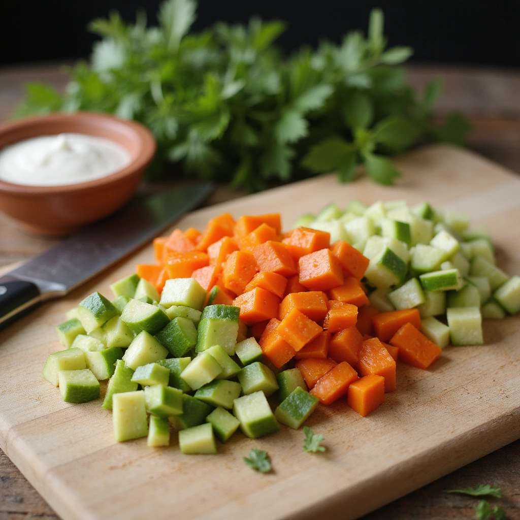 Pasta Salad Recipes That Pair Perfectly with BBQ - Step 2: Prepare the Vegetables