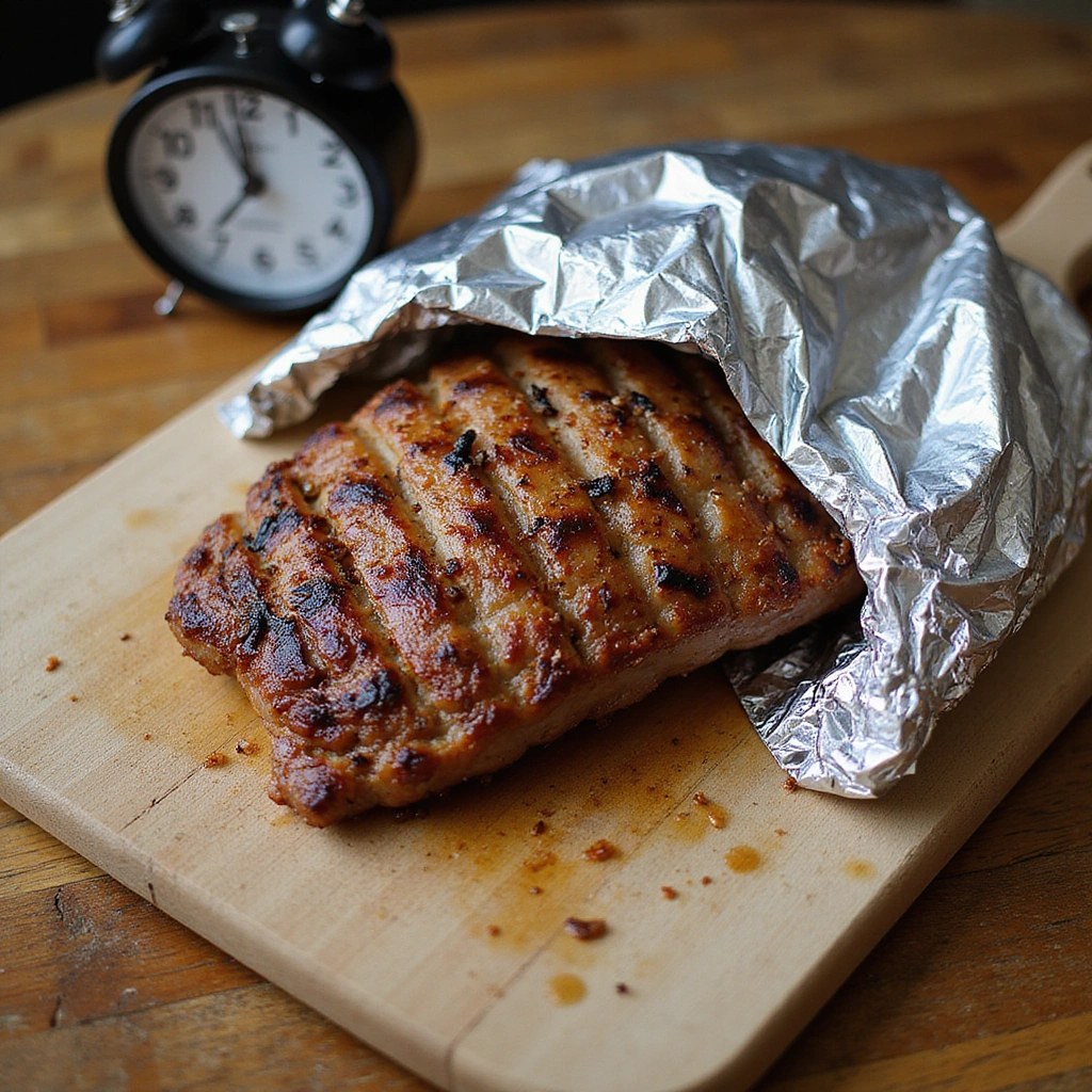 Recipes with Korean BBQ Sauce Full of Bold Taste - Step 8: Rest the Meat