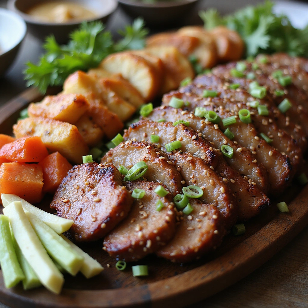 Recipes with Korean BBQ Sauce Full of Bold Taste - Step 9: Serve and Enjoy