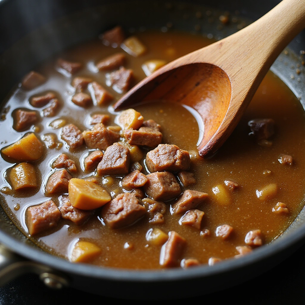 Slow Cooker BBQ Brisket Recipe That’s Tender and Smoky - Step 5: Deglaze the Pan