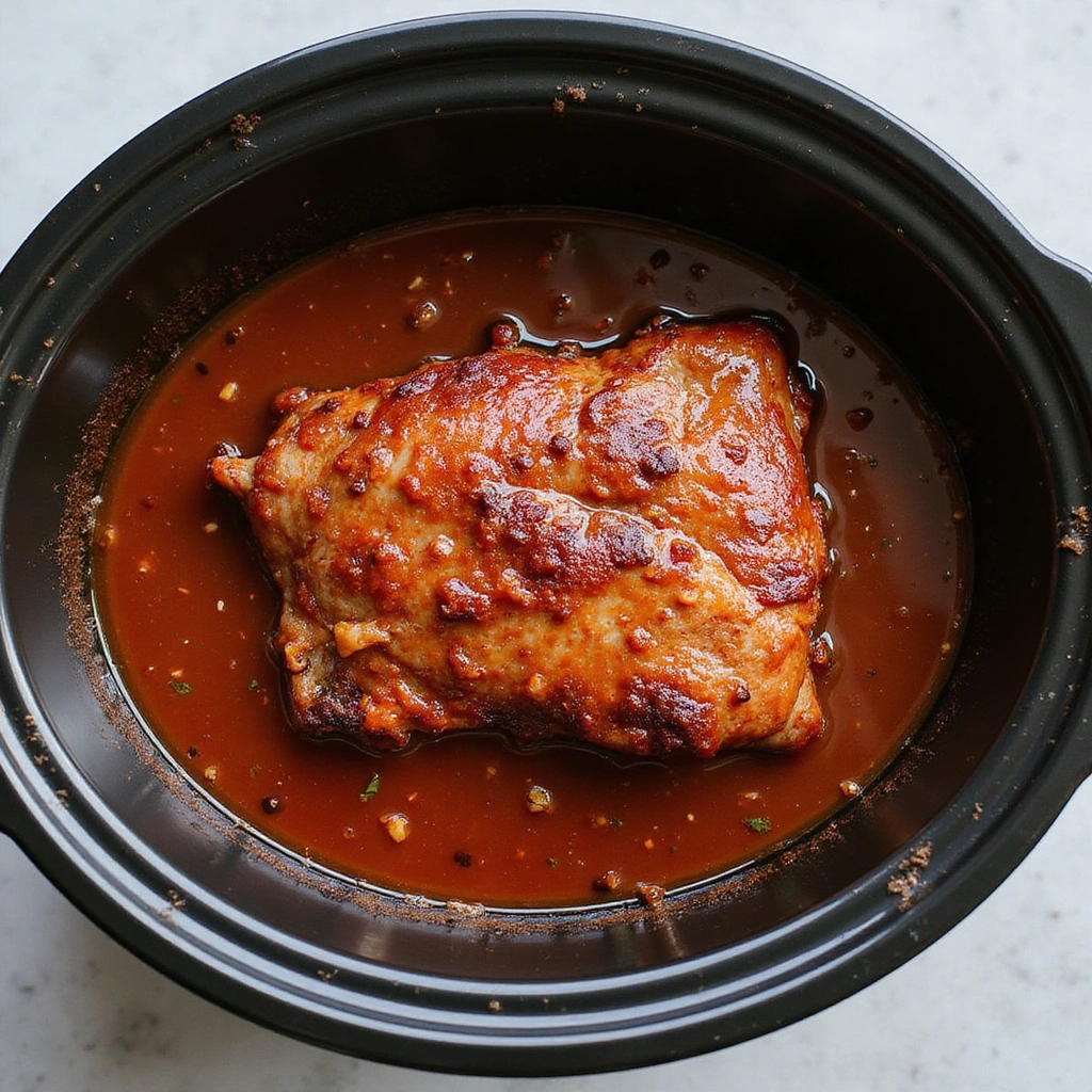 Slow Cooker BBQ Brisket Recipe That’s Tender and Smoky - Step 6: Add Ingredients to the Slow Cooker