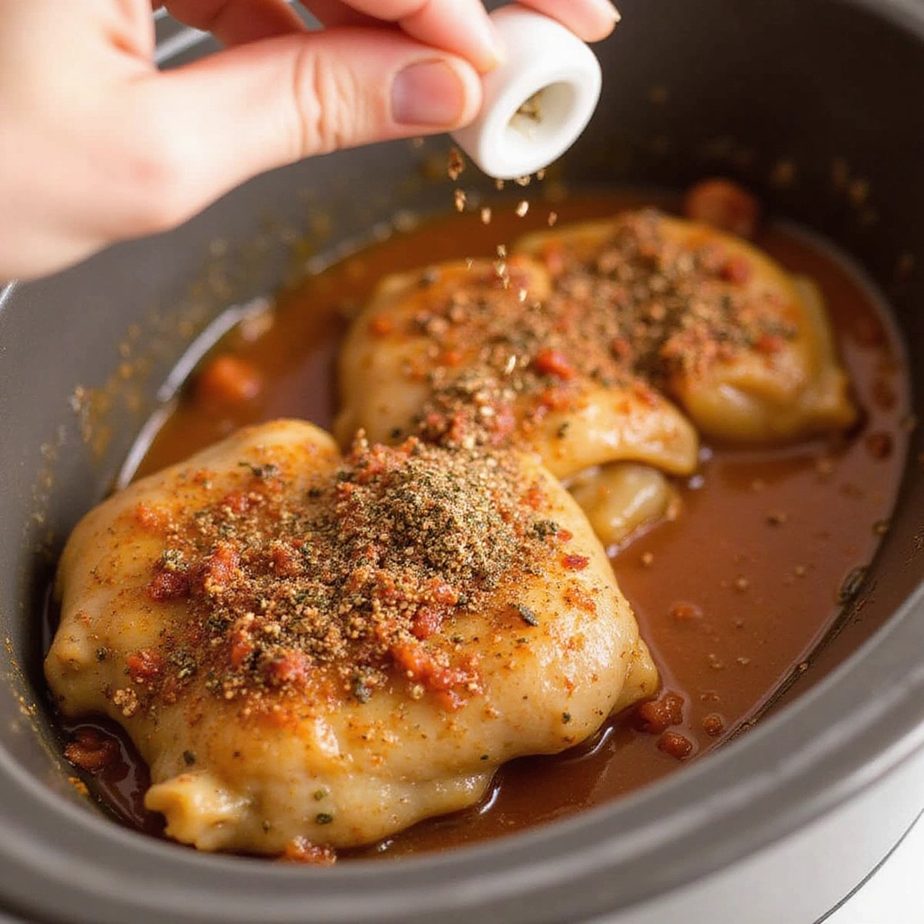 Slow Cooker BBQ Chicken Recipe That’s Always Juicy - Step 4: Season the Chicken