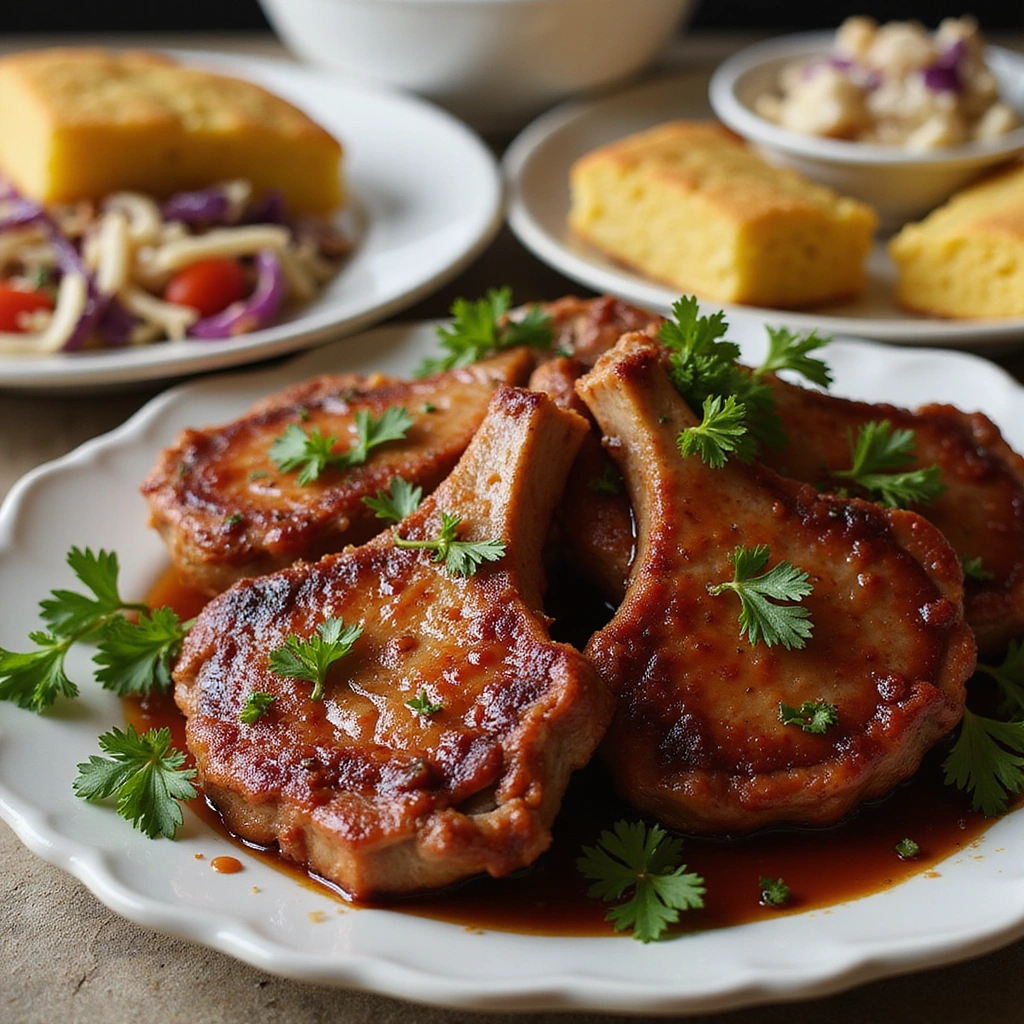 Slow Cooker BBQ Pork Chop Recipe That Melts in Your Mouth - Step 8: Serve and Enjoy