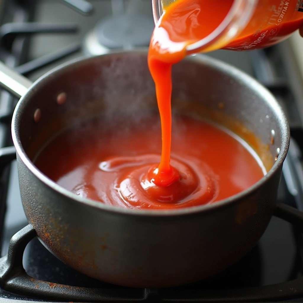 Sweet and Spicy BBQ Sauce Recipe That Pairs with Everything - Step 2: Combine Base Ingredients