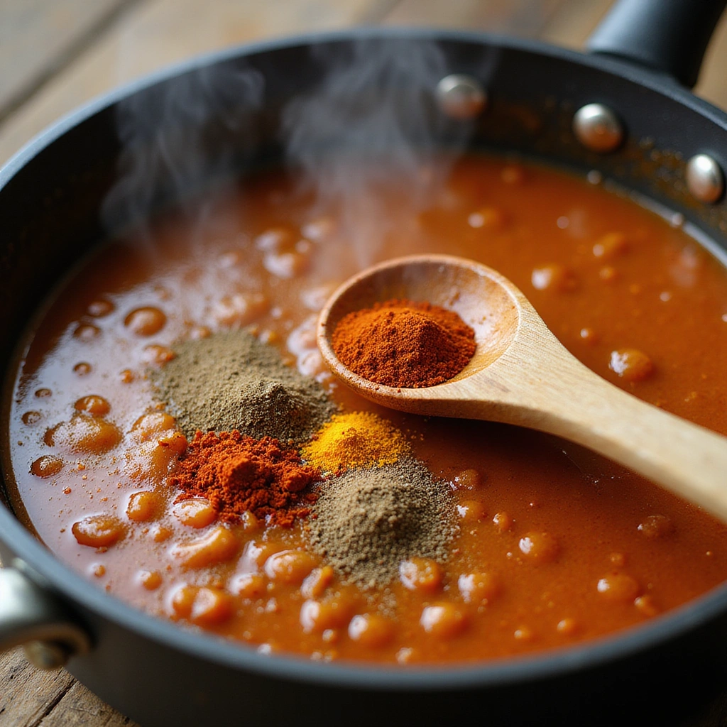 Sweet and Spicy BBQ Sauce Recipe That Pairs with Everything - Step 4: Incorporate Spices