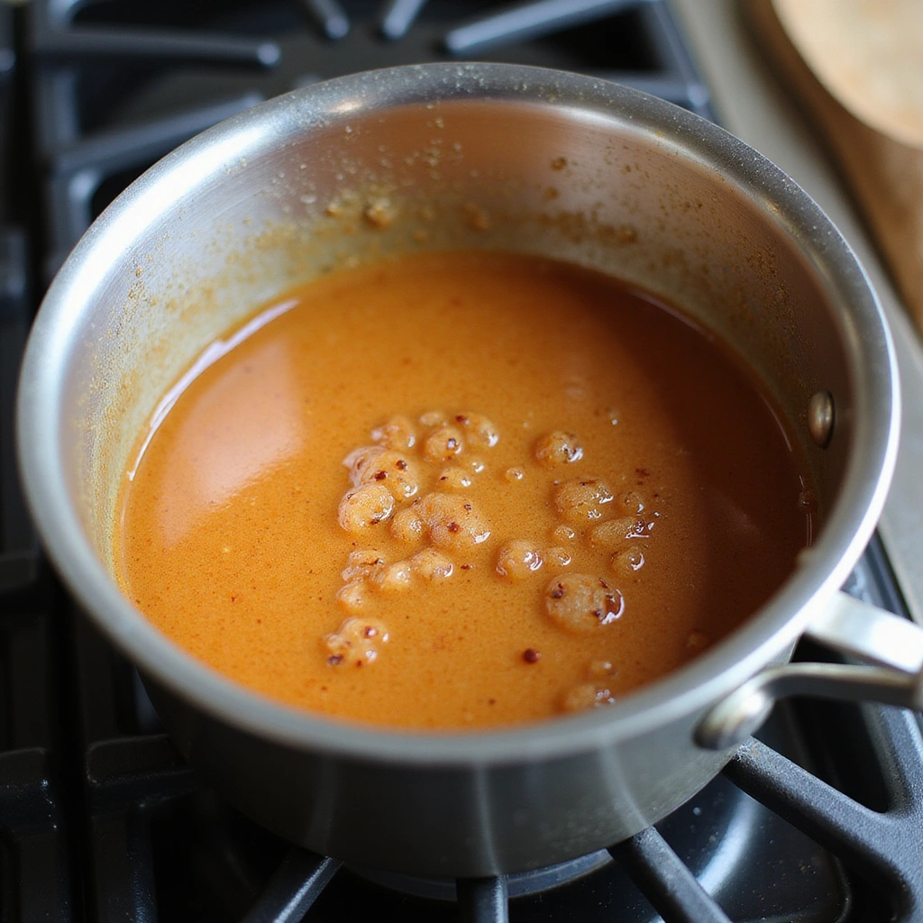 Sweet and Spicy BBQ Sauce Recipe That Pairs with Everything - Step 5: Simmer the Sauce